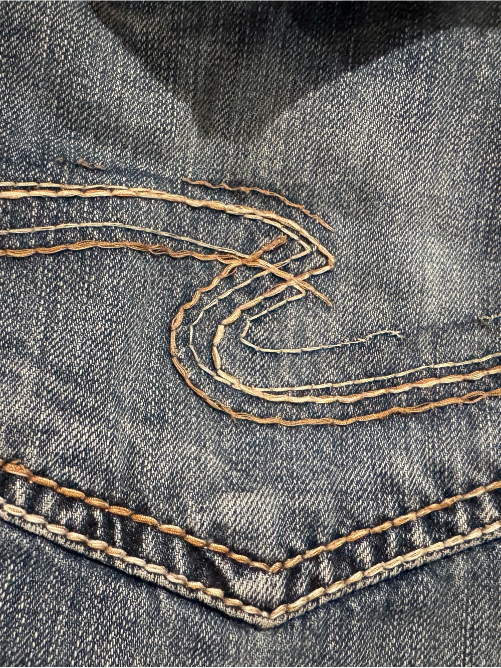Silver Jeans Co Men’s Blue Jeans Zac Flap W40/L32 Used - Picture 6 of 11
